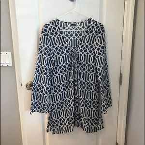 mudpie patterned coverup